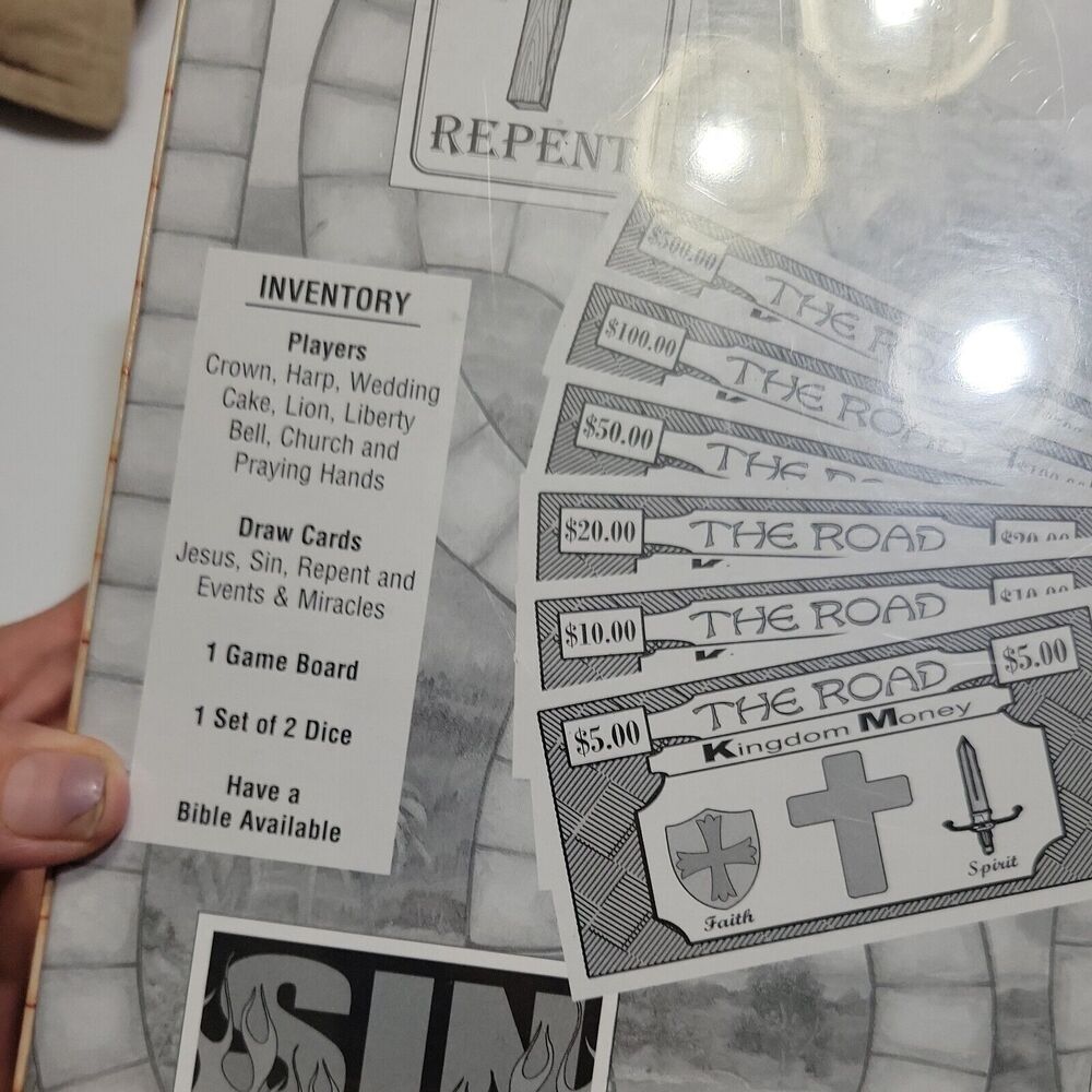 Christian Board Game The Road Travel Daily Present Gift Joshua 24:15 Jesus New - Picture 11 of 11